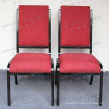 Mobília de cadeira de jantar de tecido vermelho (YC-B65-03)
